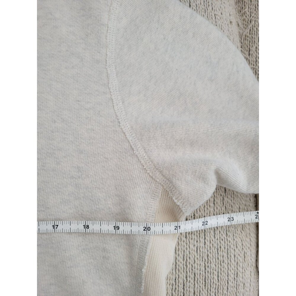 Buck Mason Mens Oatmeal crewneck sweatshirt size Medium active Wear - Picture 7 of 9